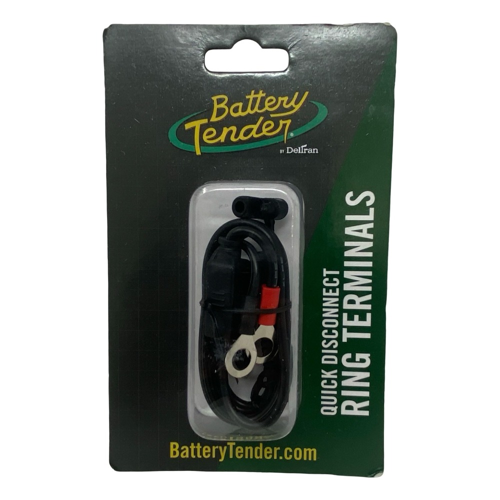 Battery Tender Quick Disconnect Ring Terminals 18 Inch‎ 7.5A Fuse 081-0069-6 NEW